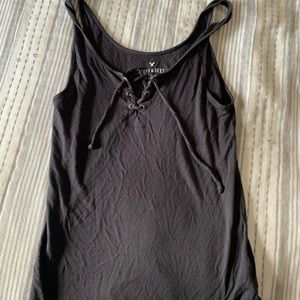 AE Soft and Sexy Tank W/ Laced front